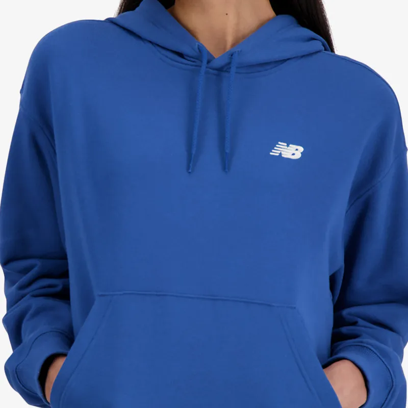 NEW BALANCE Dukserica FRENCH TERRY SMALL LOGO HOOD