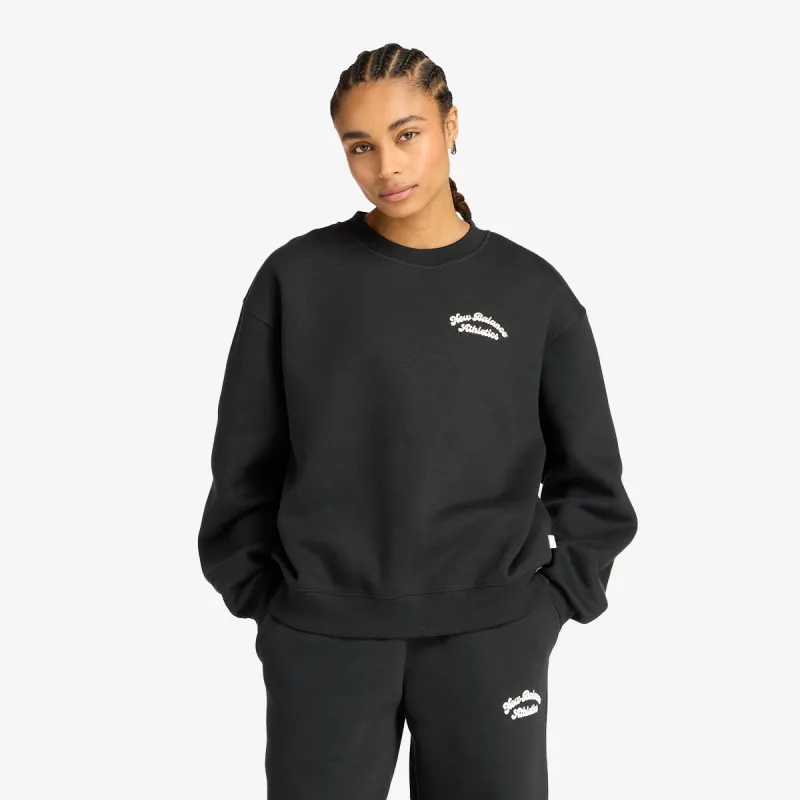 NEW BALANCE Dukserica Linear Heritage Fleece Crew