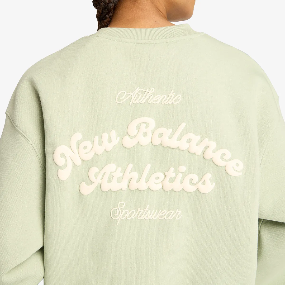 NEW BALANCE Dukserica Linear Heritage Fleece Crew