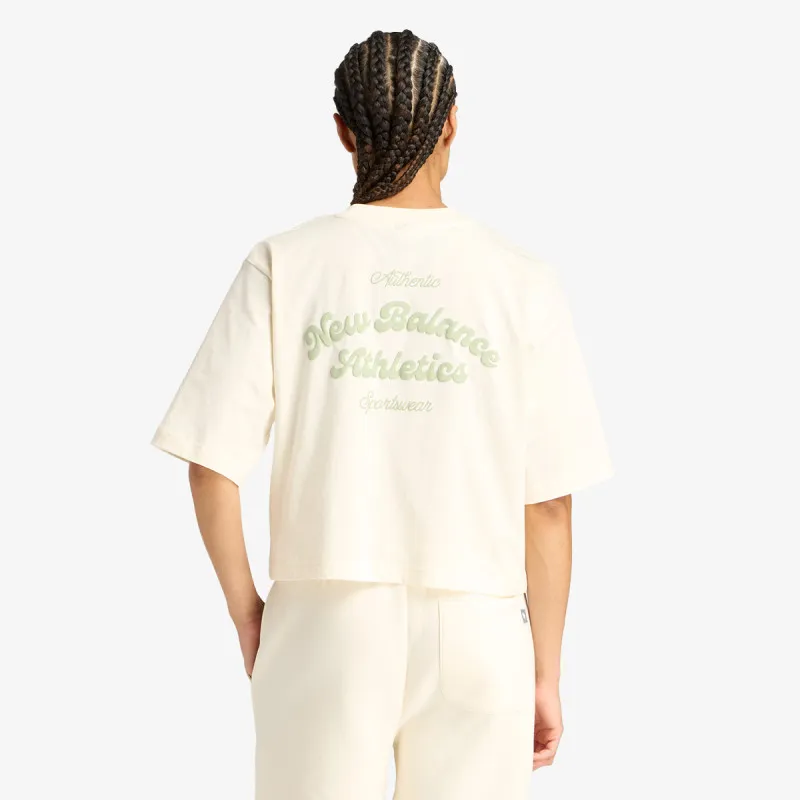 NEW BALANCE Majica Linear Heritage Relaxed T-Shirt