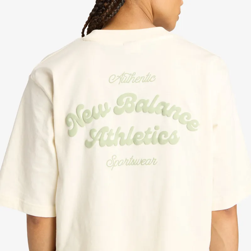 NEW BALANCE Majica Linear Heritage Relaxed T-Shirt