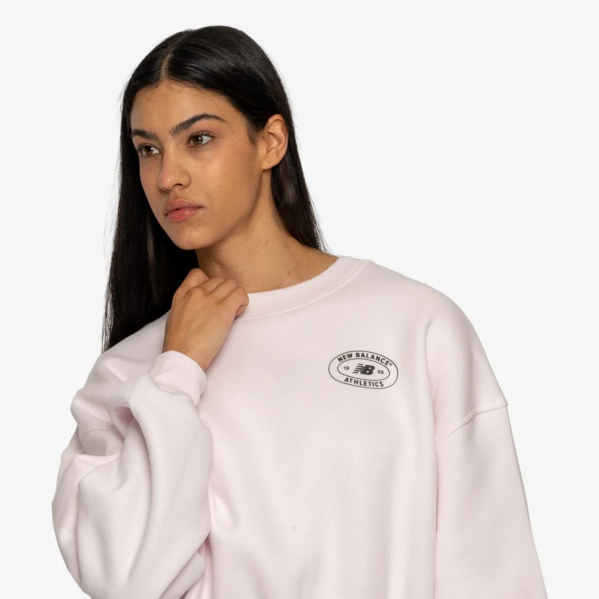 NEW BALANCE Dukserica Reimagined Fleece Crew 