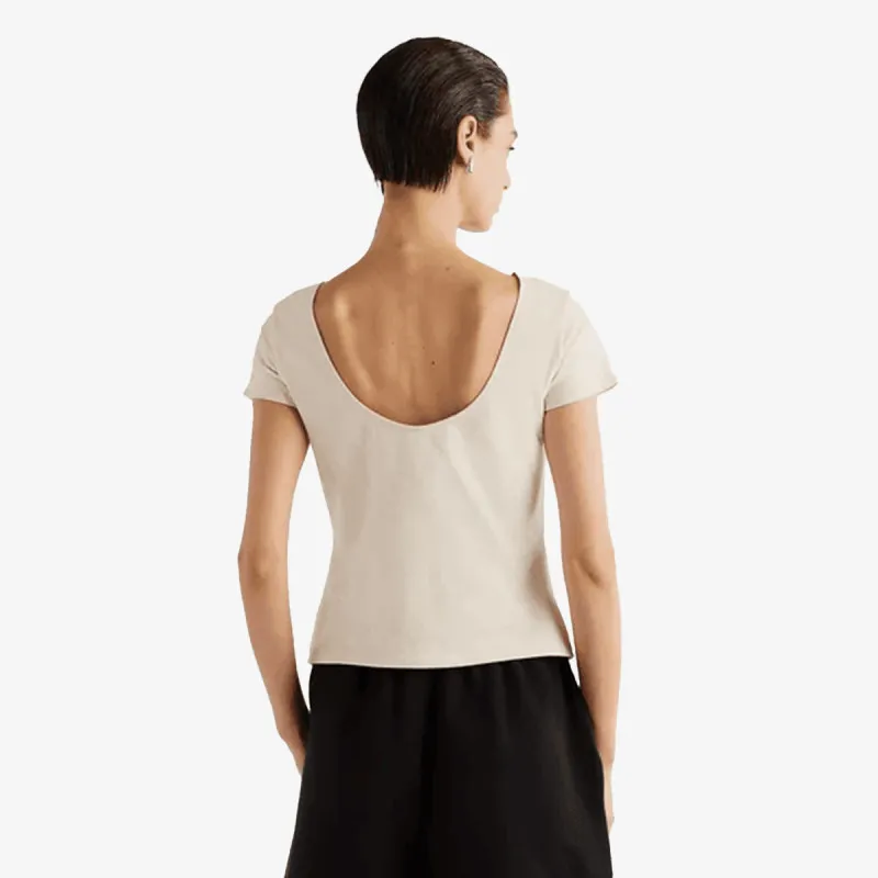NEW BALANCE Majica Open-Back Fitted T-Shirt 