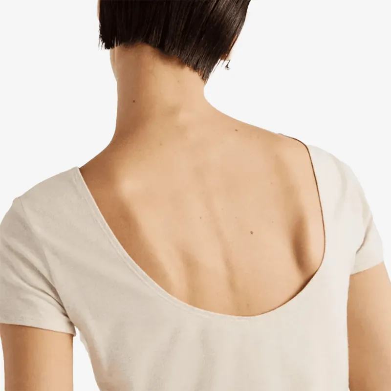 NEW BALANCE Majica Open-Back Fitted T-Shirt 