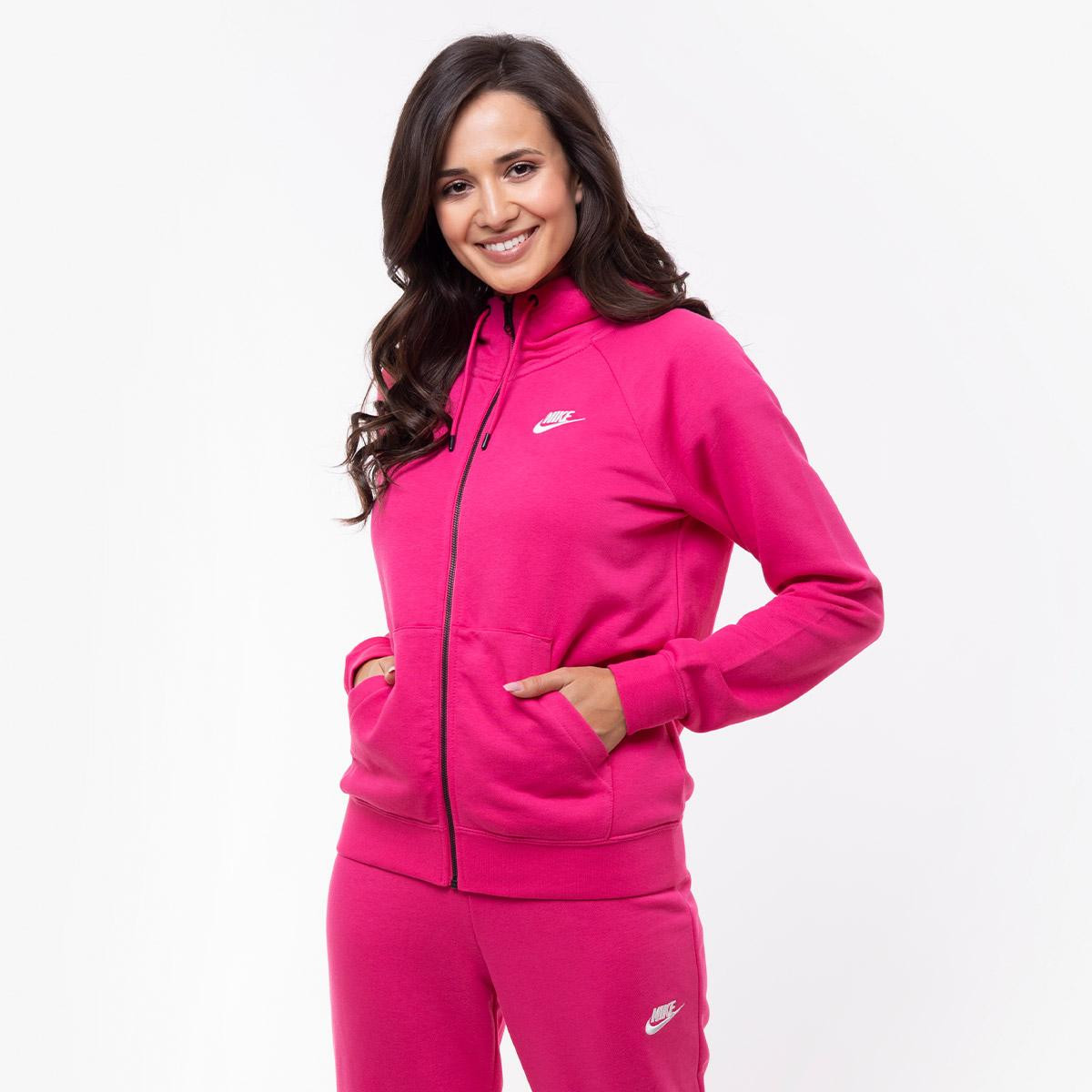 Nike dukserica w nsw essntl hoodie fz flc clearance
